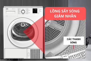Top 3 máy sấy quần áo Beko tiết kiệm điện và sấy quần áo nhanh khô