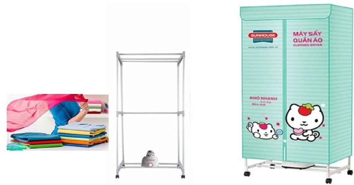 Top 3 máy sấy quần áo giá dưới 2 triệu đồng đáng mua cho mùa đông năm nay