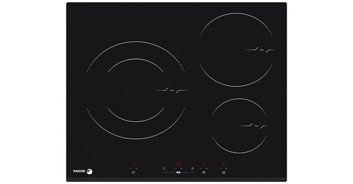 Top 3 model bếp từ Fagor 3 vùng nấu tốt trên thị trường hiện nay