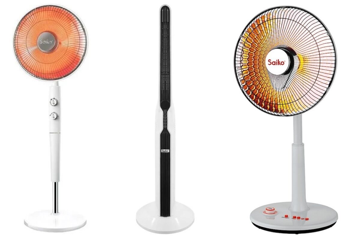 Top 3 quạt sưởi Saiko sưởi ấm nhanh, tiết kiệm điện cho gia đình