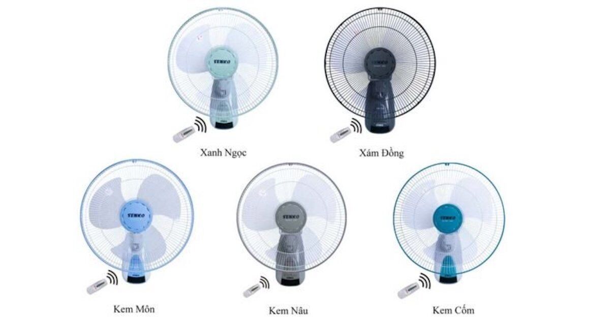 Top 3 quạt treo tường có điều khiển nên mua hè 2022
