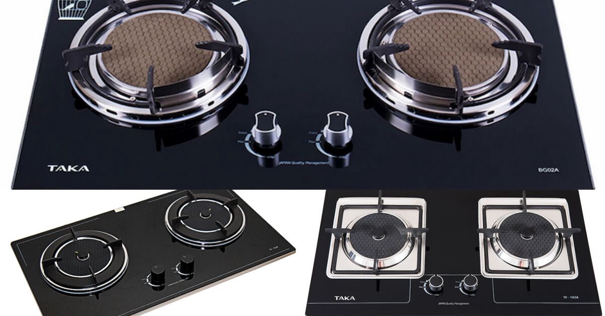 Top 3 sản phẩm bếp gas âm hồng ngoại Taka tốt nhất hiện nay