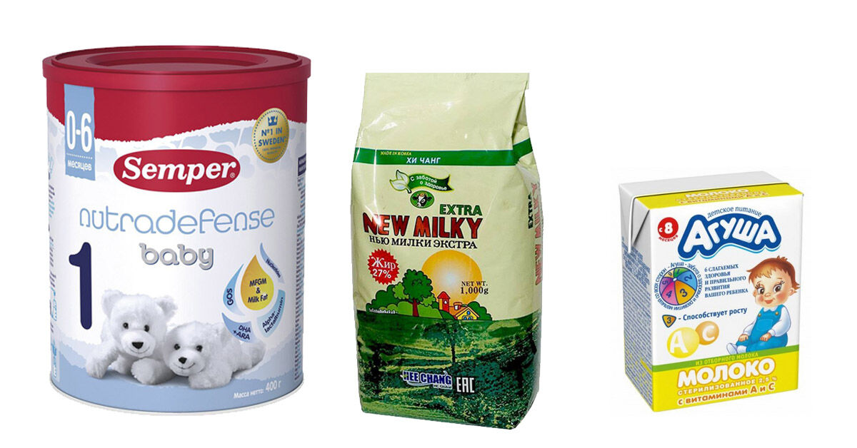 Top 3 sữa béo Nga tốt nhất phù hợp cho bé tăng cân