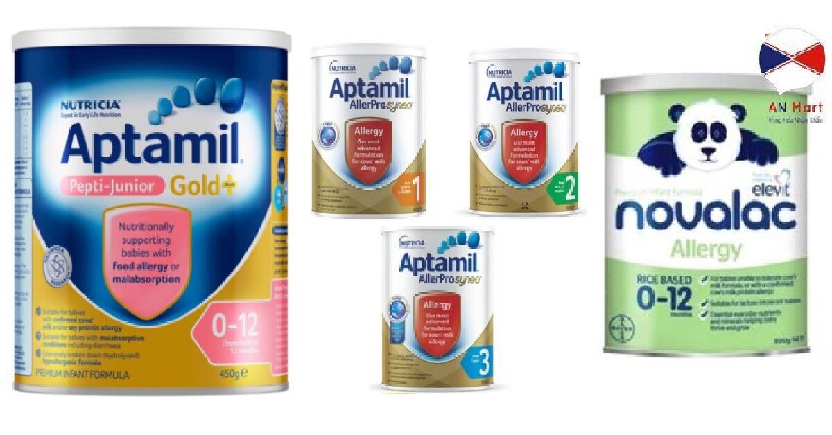 Top 3 sữa cho trẻ dị ứng sữa bò của Úc tốt nhất thị trường hiện nay