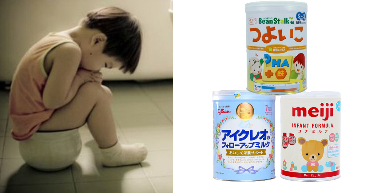 TOP 3 sữa công thức Nhật tốt cho trẻ táo bón