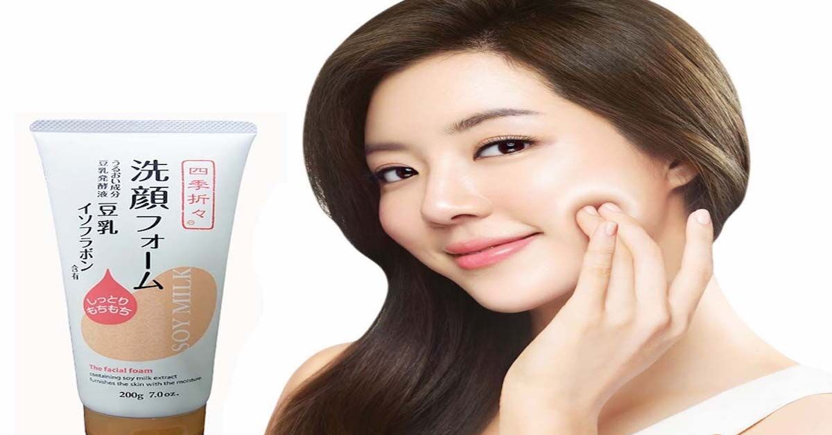 Top 3 sữa rửa mặt đậu nành tốt cho da mặt