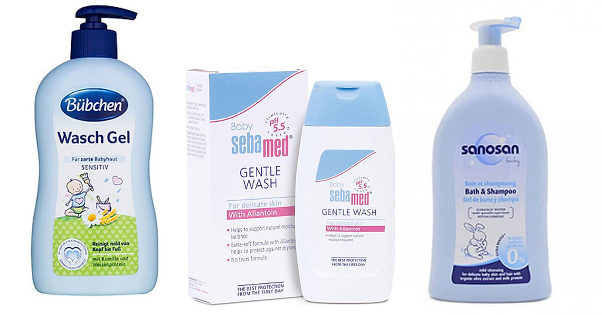 Top 3 sữa tắm trẻ em của Đức bán chạy nhất thị trường hiện nay