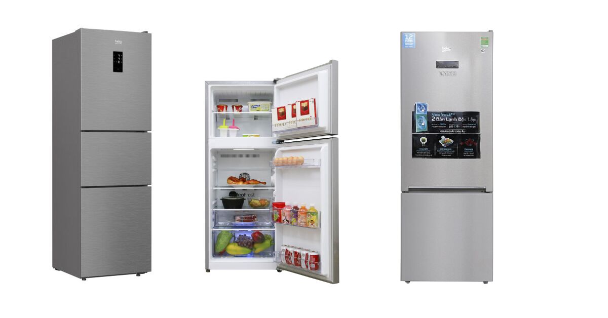 Top 3 tủ lạnh Beko chất lượng tốt, được ưa chuộng nhất 2022
