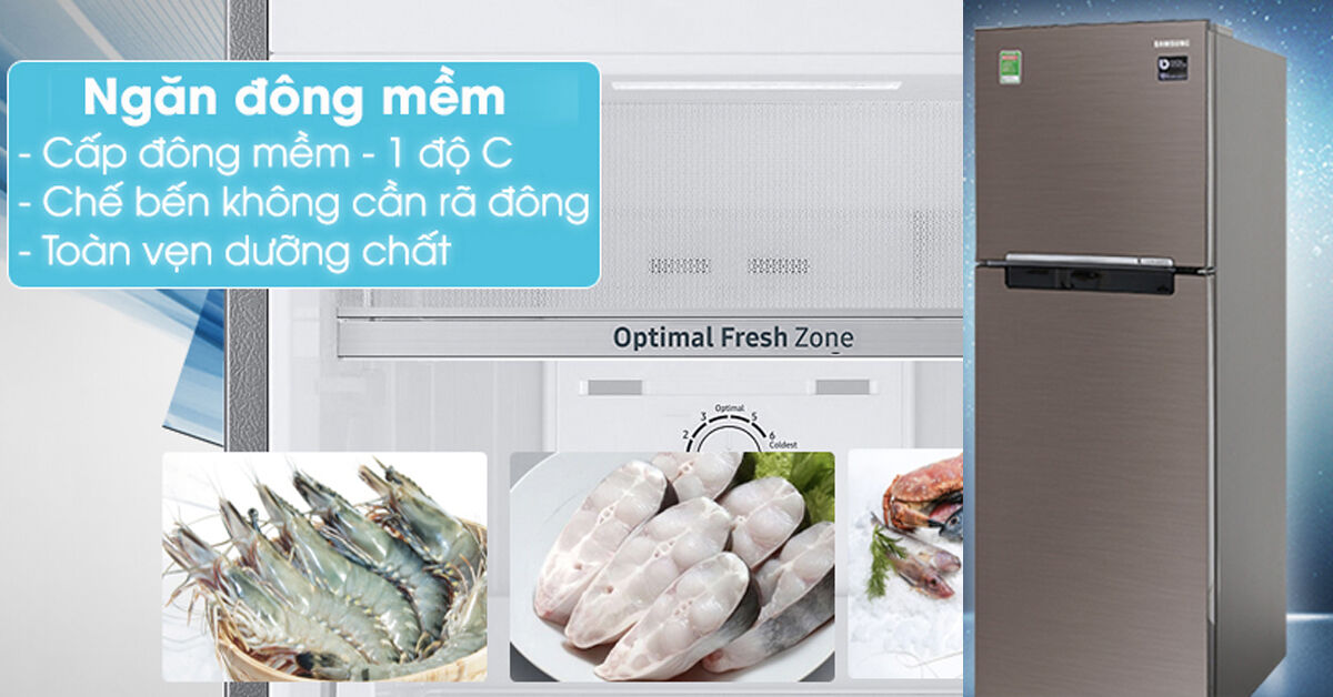 TOP 3 tủ lạnh Samsung có ngăn đông mềm dưới 6 triệu tốt nhất hiện nay