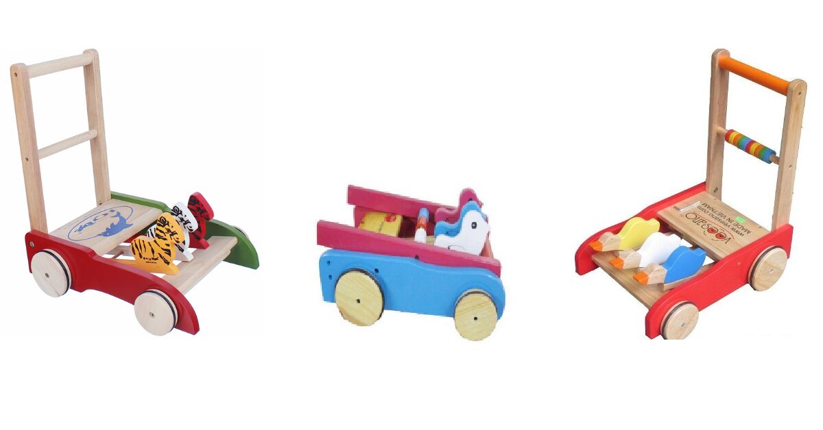 Top 3 xe tập đi bằng gỗ tốt nhất cho bé tập đi