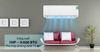 Top 4 chiếc điều hòa 9000BTU dưới 6 triệu đồng đáng mua nhất
