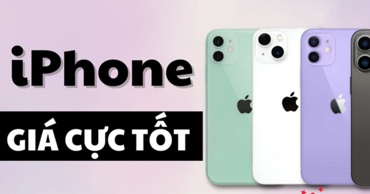 TOP 4 điện thoại iPhone giá giảm sâu nhất đầu năm 2023