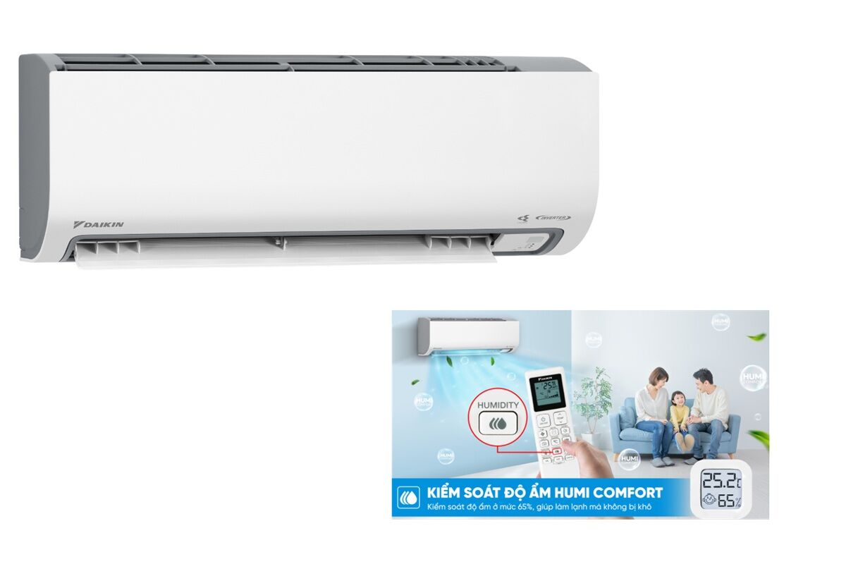 TOP 4 điều hòa 12000 BTU có chức năng cân bằng độ ẩm đáng mua năm 2025