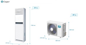 TOP 4 điều hòa cây Casper 48000 BTU tốt nhất 2023