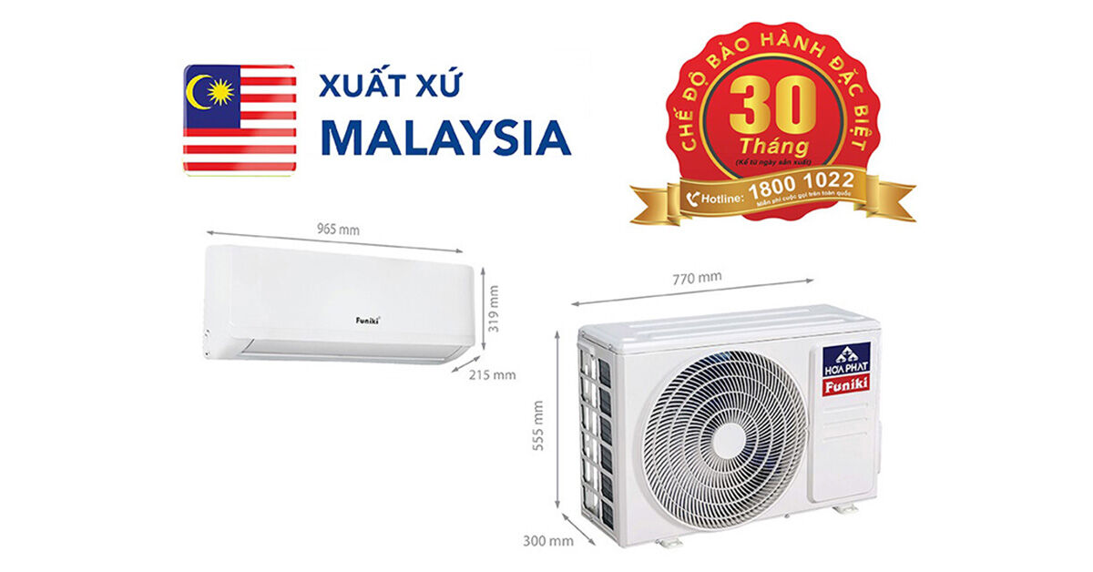 TOP 4 điều hòa Funiki 12000 tốt nhất cho năm 2021