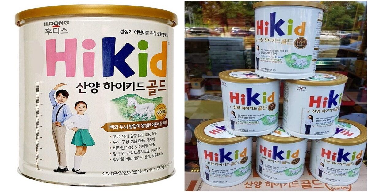 Top 4 loại sữa dê giúp bé tăng cân được yêu thích nhất hiện nay