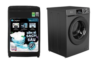 TOP 4 máy giặt Casper 10kg giá rẻ dành cho các gia đình đông thành viên