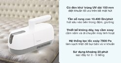 Top 4 máy hút bụi nệm có lực hút khỏe cho năm 2023