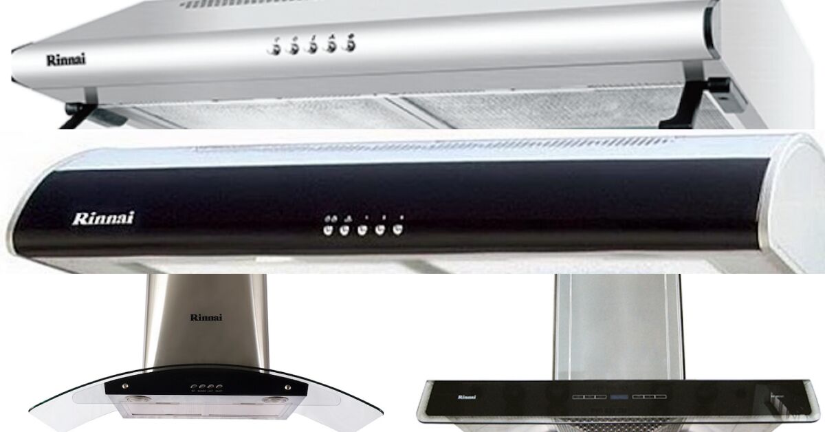 Top 4 máy hút mùi Rinnai tốt được ưa chuộng nhất trên thị trường hiện nay 2023