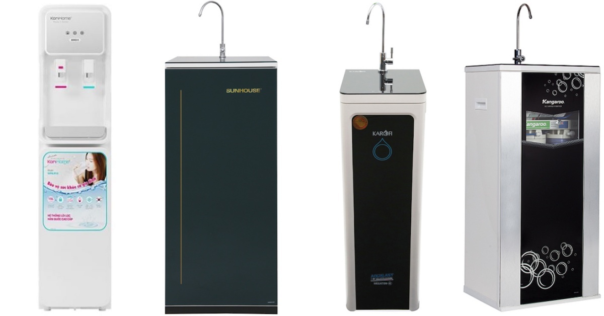 Top 4 máy lọc nước Hydrogen được ưa chuộng nhất năm 2023