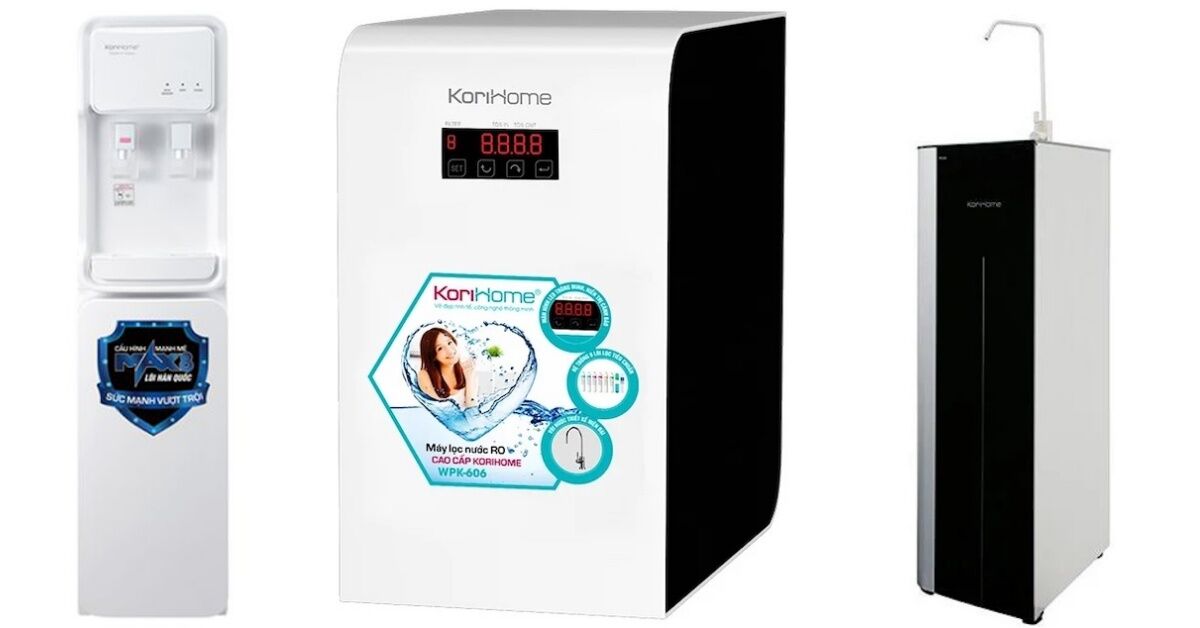 Top 4 máy lọc nước Korihome đáng mua nhất 2023
