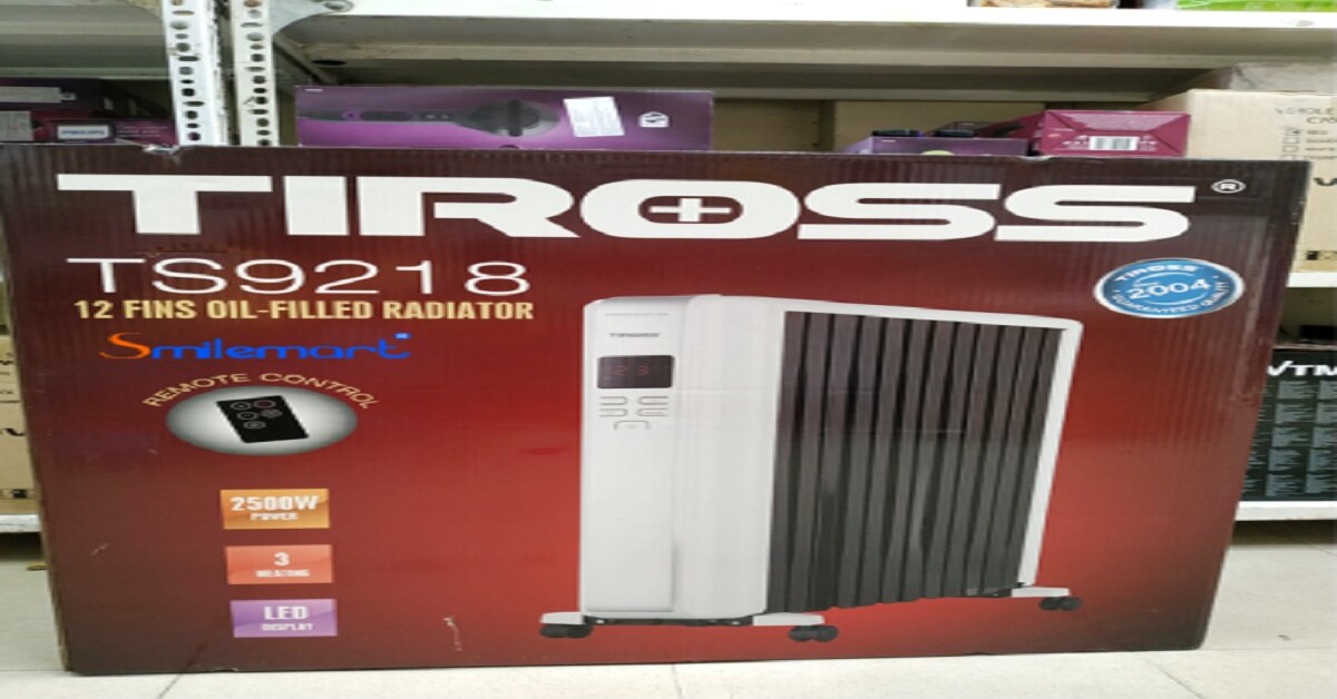 Top 4 máy sưởi dầu Tiross 9 -13 thanh nhiệt với công suất từ nhỏ đến lớn cho diện tích phòng 10 - 30m2