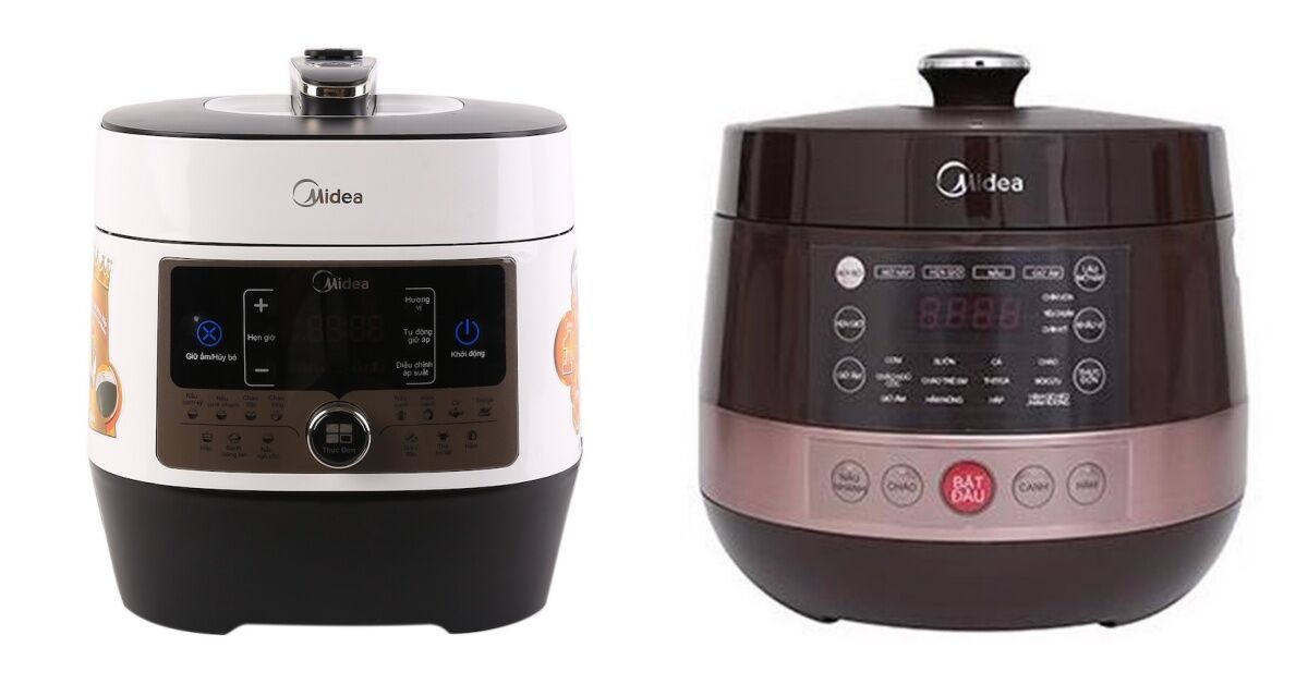 Top 4 nồi áp suất Midea tốt hiện đang được tin dùng nhiều nhất 2022