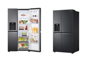 Top 4 tủ lạnh LG side by side giá từ 7 triệu đồng, có mẫu làm đá tự động, lấy nước bên ngoài