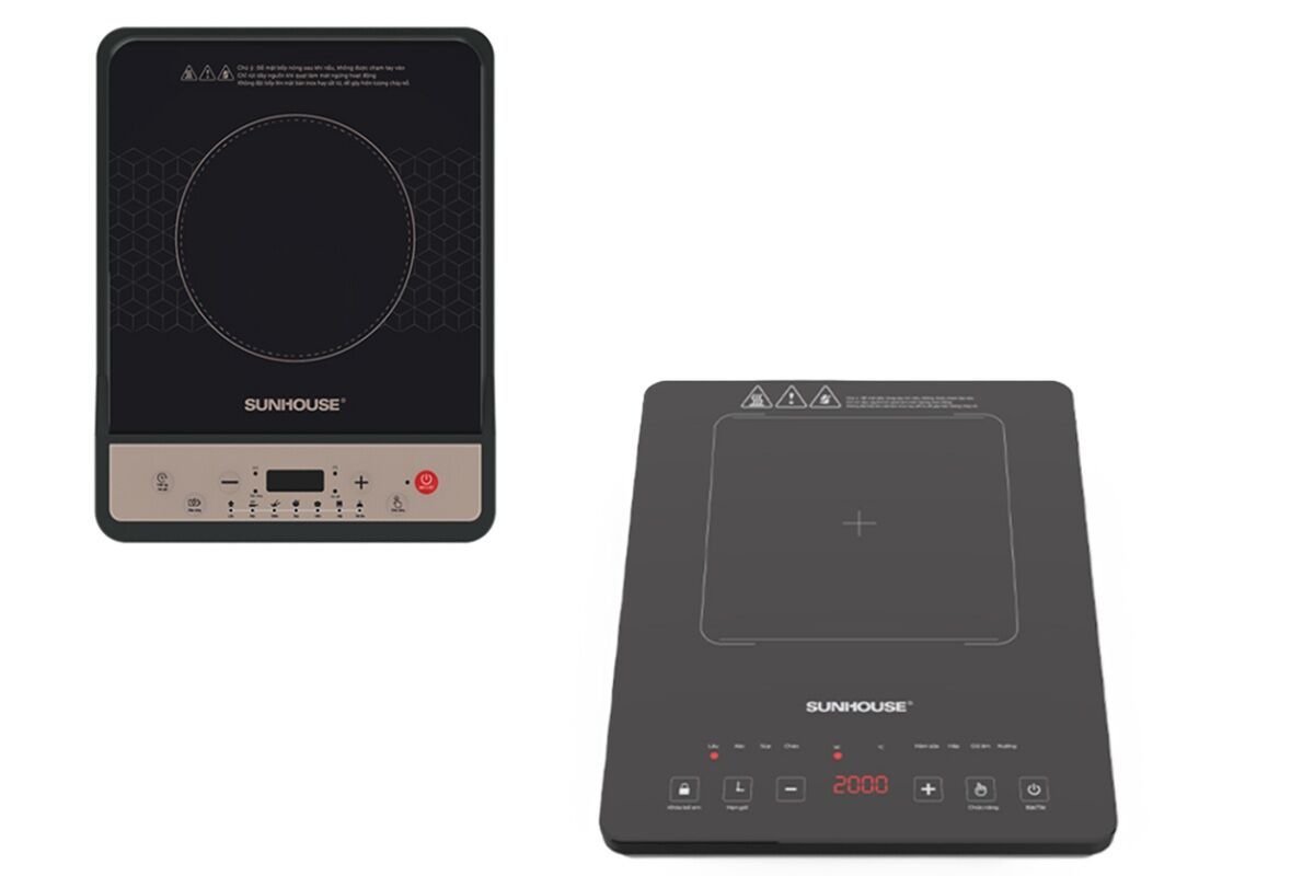 Top 5 bếp từ đơn Sunhouse chính hãng, an toàn, giá dưới 1 triệu đồng