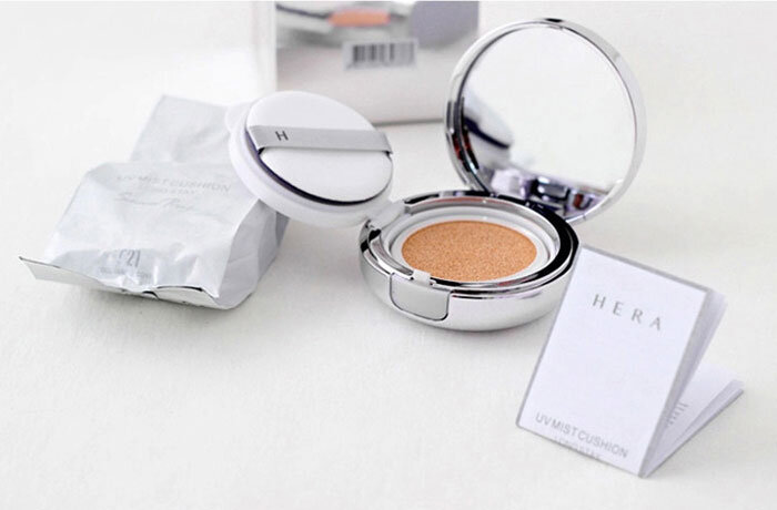 Top 5 cushion Hàn Quốc có độ che phủ hoàn hảo