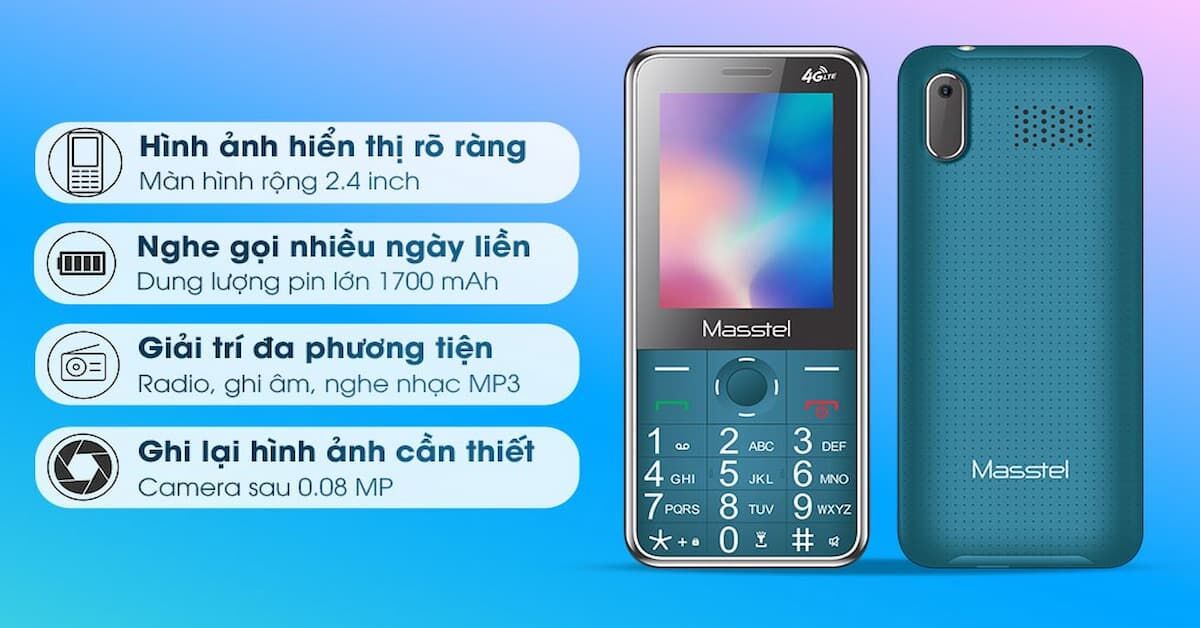 Top 5 điện thoại phím bấm có 4G đáng mua trong năm 2022