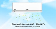 Top 5 điều hòa 1 chiều 9000BTU rẻ nhất 2022