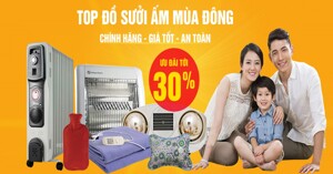 Top 5 đồ sưởi không thể thiếu trong mùa đông