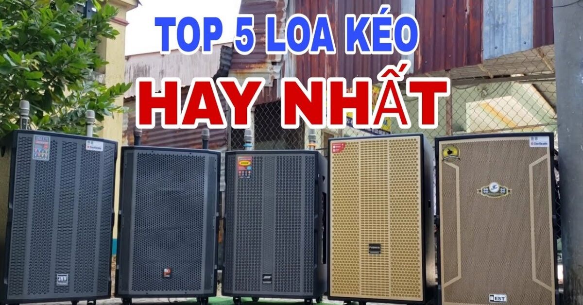 Top 5 loa kéo hát karaoke đáng mua năm 2021