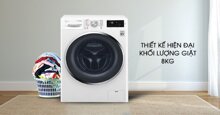 Top 5 máy giặt LG 8kg chất lượng đáng mua nhất năm 2023