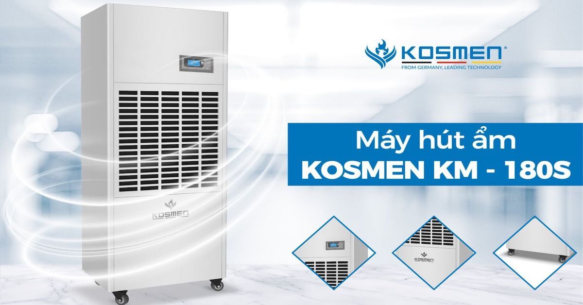 Top 5 máy hút ẩm công nghiệp tốt nhất và đáng sở hữu cho nhà xưởng, kho
