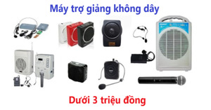 Top 5 máy trợ giảng không dây âm thanh chuẩn dưới 3 triệu đồng đáng mua