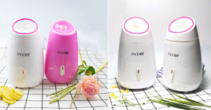 Top 5 máy xông hơi mặt mini cho chị em chăm sóc da tại nhà