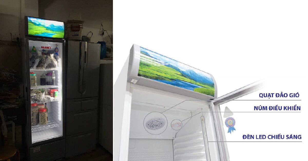 Top 5 model tủ mát Sanaky 1 cánh giá rẻ bán chạy nhất 2022