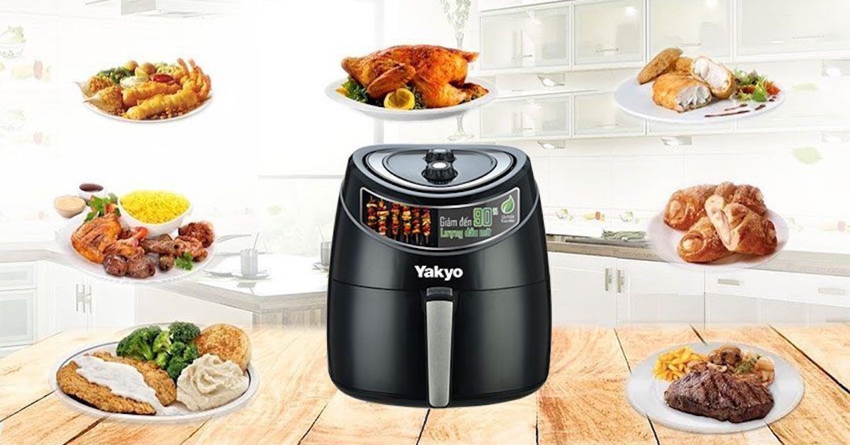 Top 5 nồi chiên không dầu Yakyo tốt nhất hiện nay