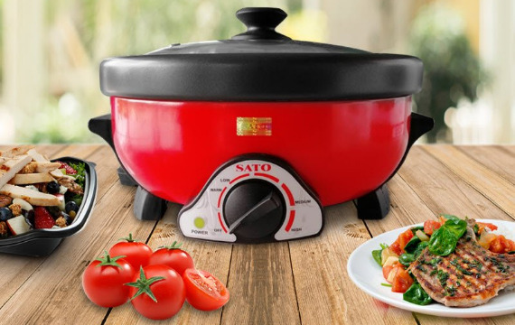 Top 5 nồi lẩu điện Sato tốt bền nhất đa dạng dung tích giá từ 700k