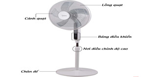 Top 5 quạt cây Midea được ưa chuộng hiện nay?