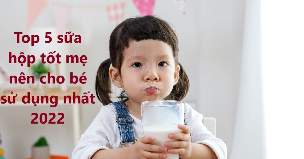 Top 5 sữa hộp tốt nhất cho bé 2 tuổi thông minh, phát triển toàn diện