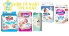 TOP 5 thương hiệu bỉm tã Nhật cho bé sơ sinh tốt nhất 2023