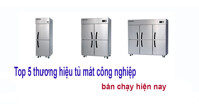 Top 5 thương hiệu tủ mát công nghiệp bán chạy hiện nay