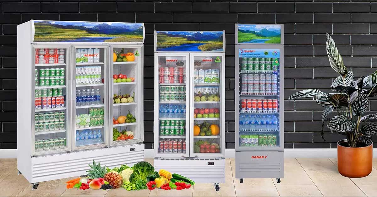 TOP 5 tủ mát Sanaky thông dụng được lựa chọn nhiều nhất cùng kích thước chi tiết