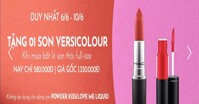 Top 6 deal mỹ phẩm MAC sale lớn trong siêu sale hè Lazada 06/06