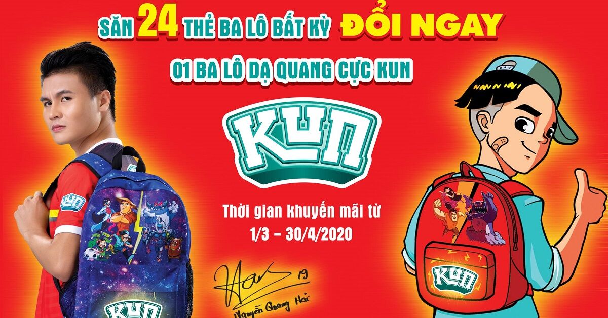 TOP 6 khuyến mãi sữa Kun đổi quà hấp dẫn