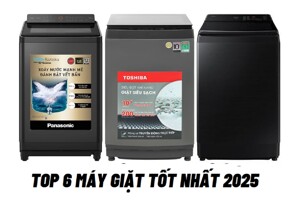 TOP 6 máy giặt cửa đứng 15kg bán chạy nhất 2025: Giặt siêu sạch, tiết kiệm điện