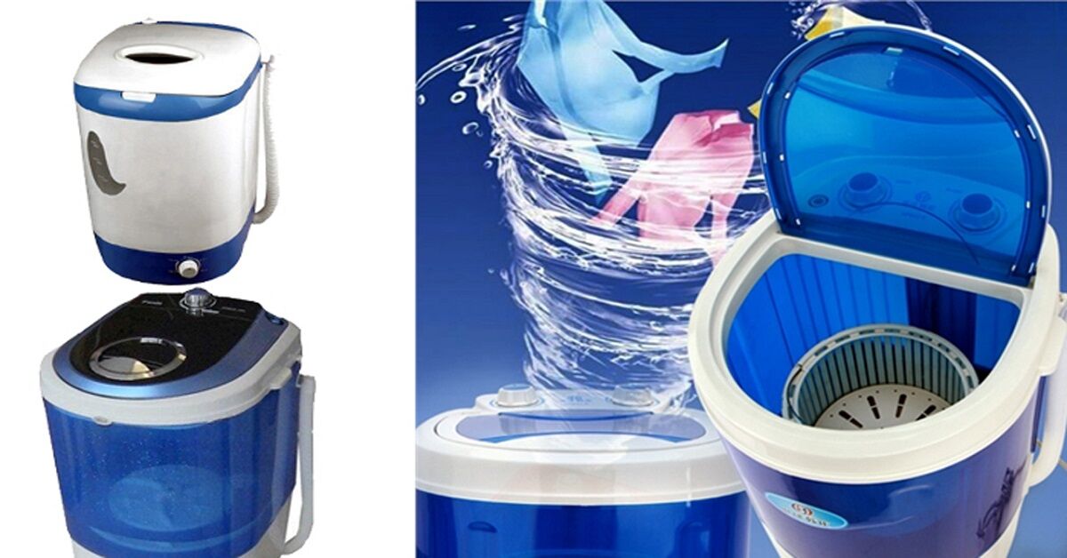 Top 6 máy giặt đồ lót mini nhỏ gọn, tiết kiệm điện nước